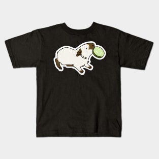 Cucumber-hoarding Californian Guinea Pig Kids T-Shirt